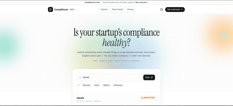 ComplianceScore